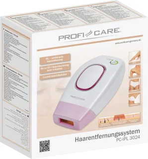 ProfiCare PC-IPL 3024 IPL Epilator Pink White