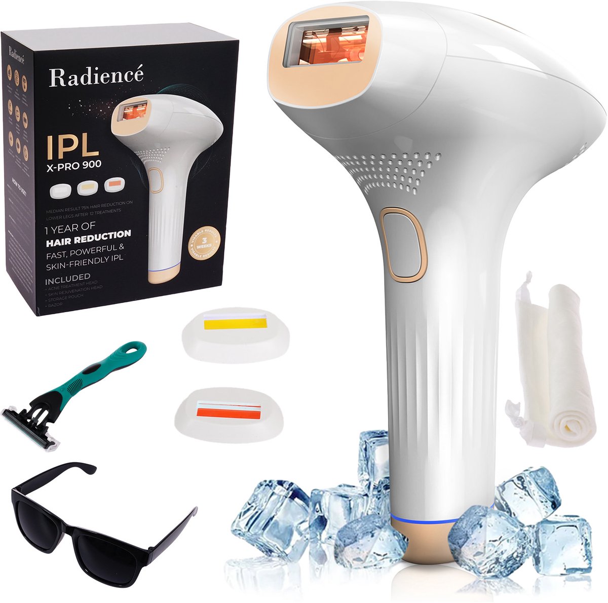 Radiencé X-Pro 900 IPL Laser Ontharingsapparaat