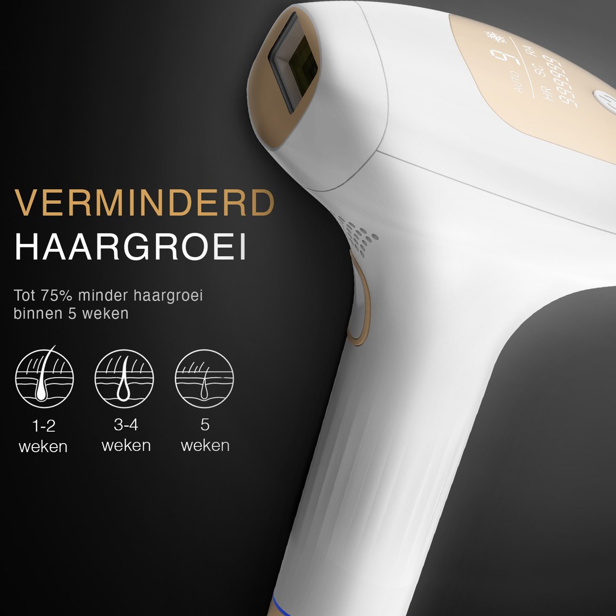 Radiencé X-Pro 900 IPL Laser Ontharingsapparaat