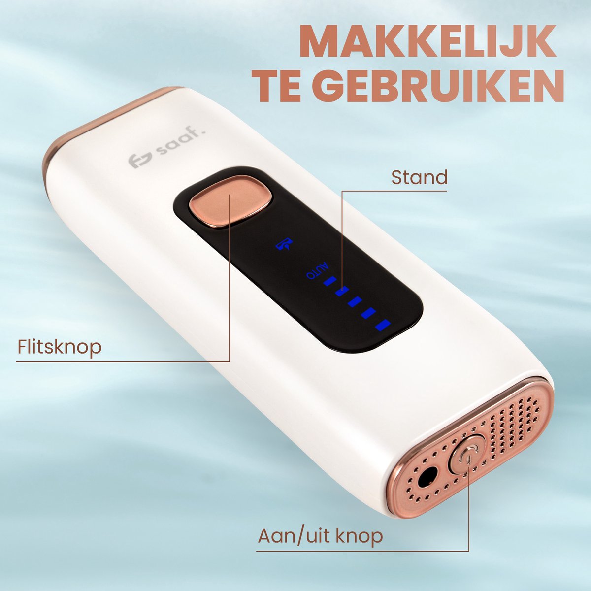 Wat vinden we goed aan de Saaf Pro-L IPL Laser Ontharingsapparaat