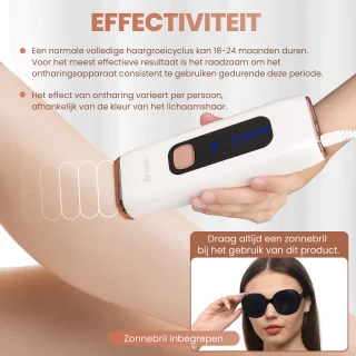 Saaf Pro-L IPL Laser Ontharingsapparaat