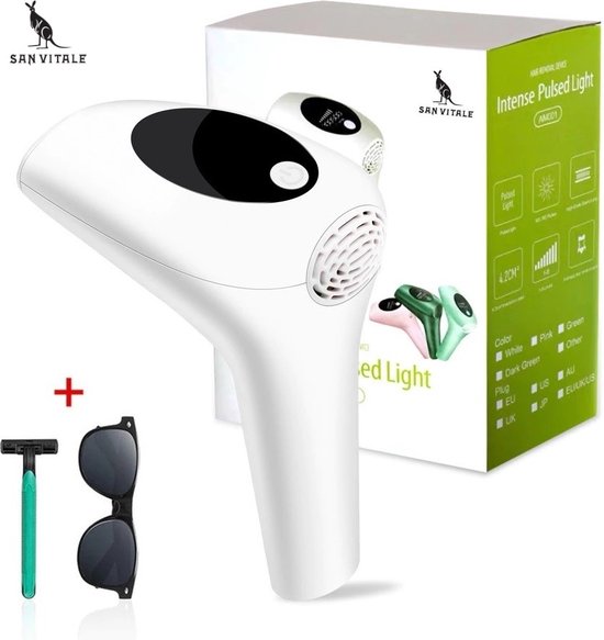 San Vitale IPL Ontharingsapparaat Wit review