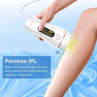 Semi-permanente IPL-ontharing toestel