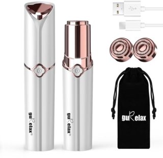 Compacte, pijnloze gezichtstrimmer voor precieze ontharing