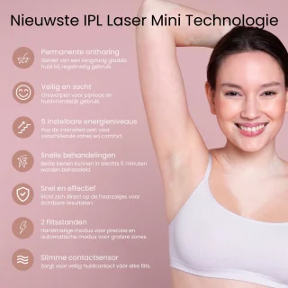 Skinalis IPL Laser Mini Lichtontharingsapparaat