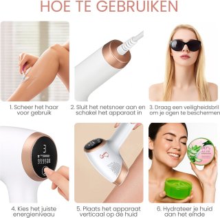 Wat vinden we goed aan de Skinalis IPL Laser Super - Lichtontharingsapparaat