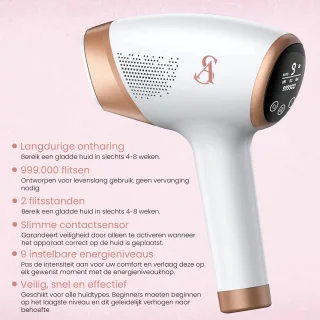 Skinalis IPL Laser Super - Lichtontharingsapparaat