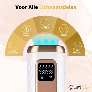 SmoothGlow IPL Laser Ontharingsapparaat Pro