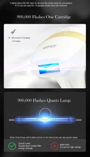 Stemily Ontharingsapparaat Laser 900.000 flitsen