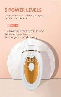TechU™ IPL Laser Epilator Wit Goud