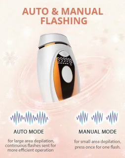 TechU™ IPL Laser Epilator Wit Goud