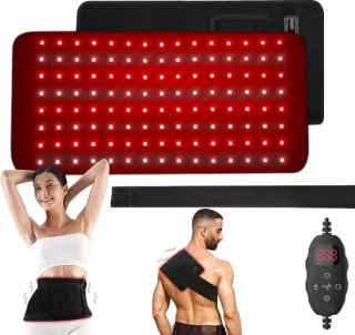 Therapie lamp infrarood rood licht zwart