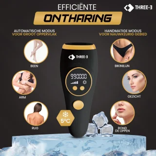 THREE-Ǝ IPL Laser Ontharingsapparaat Unisex