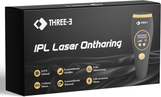 THREE-Ǝ IPL Laser Ontharingsapparaat Unisex review