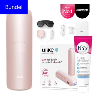 Ulike Bundle: Air 3 Pink & Hair Removal Cream