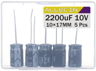Universeel Elektrolytische condensatoren 1000 µF 10 V - 15 stuks