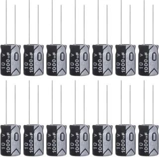 Universeel Elektrolytische condensatoren 1000 µF 10 V - 15 stuks