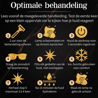 Vasqura NUDA IPL Ontharingsapparaat Zwart