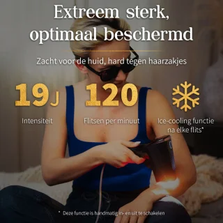 Vasqura NUDA IPL Ontharingsapparaat Zwart