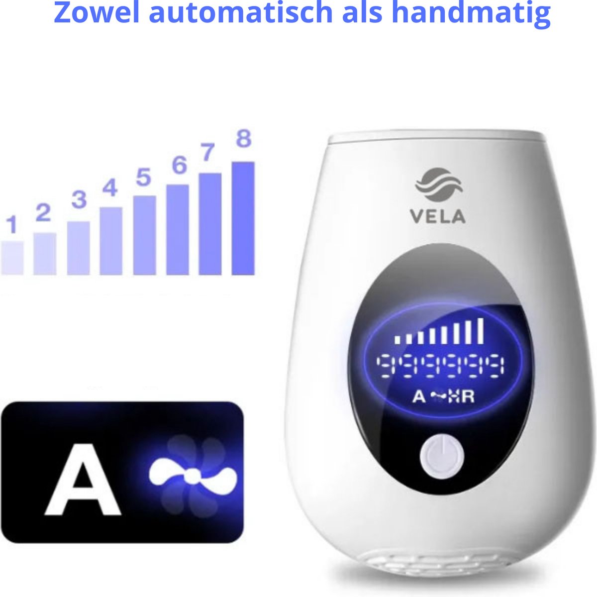 Vela Laser IPL Ontharingsapparaat 2025 Model 2.0