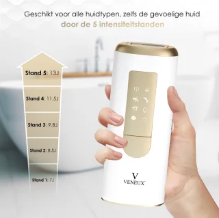 Veneux Laser Ontharingsapparaat Sapphire