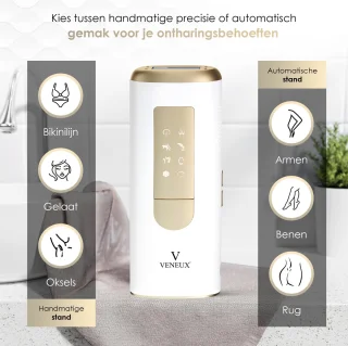 Veneux Laser Ontharingsapparaat Sapphire