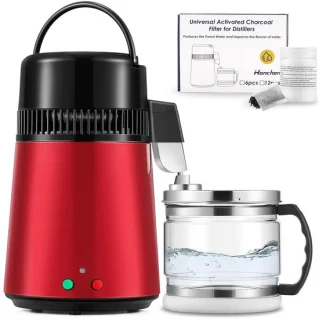 Waterdestilleerapparaat roestvrij staal 4 liter