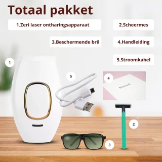 Zeri IPL Laser Ontharingsapparaat