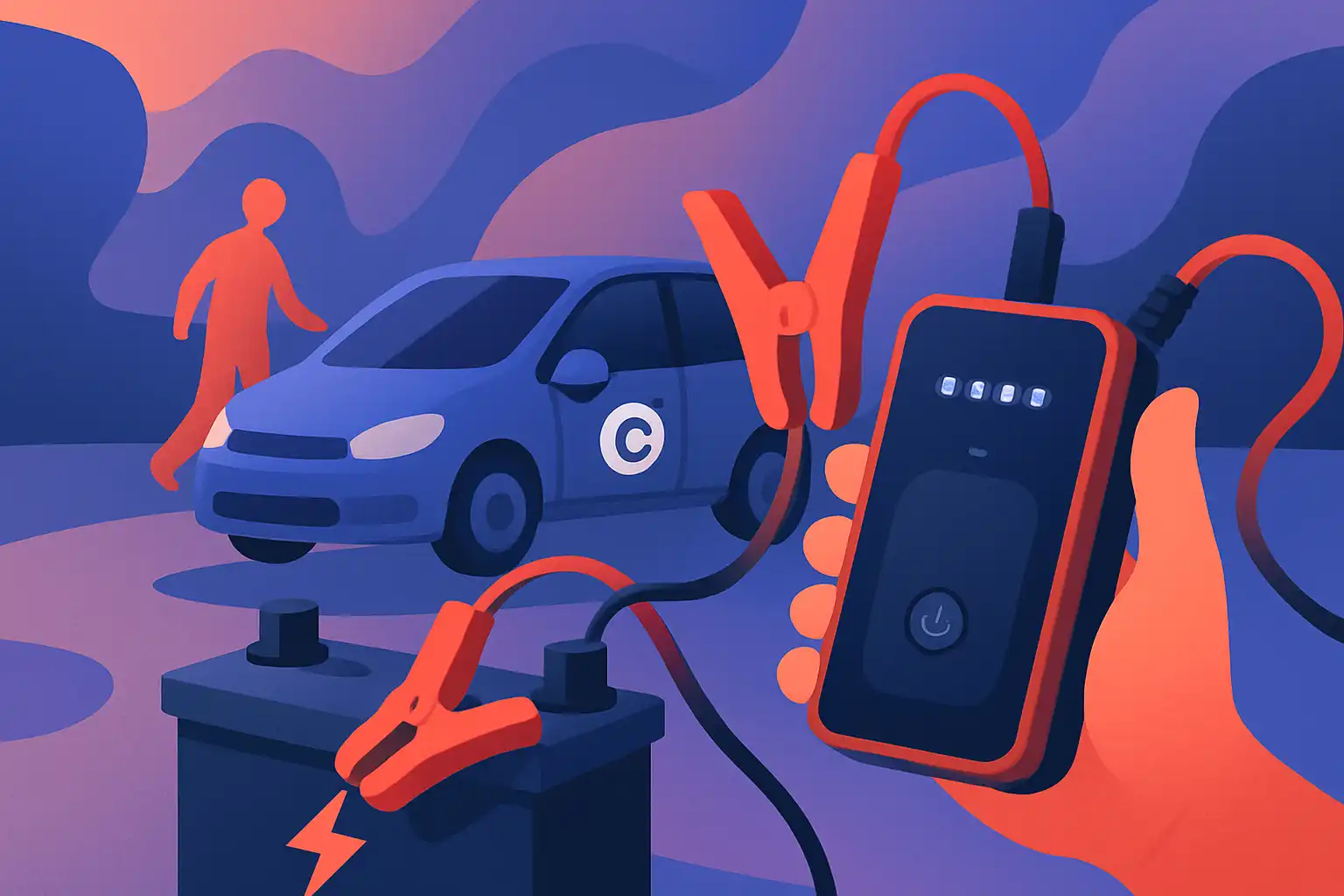 Carsharing stressvrij: waarom een eigen mini jumpstarter je redt bij een lege deelauto-accu