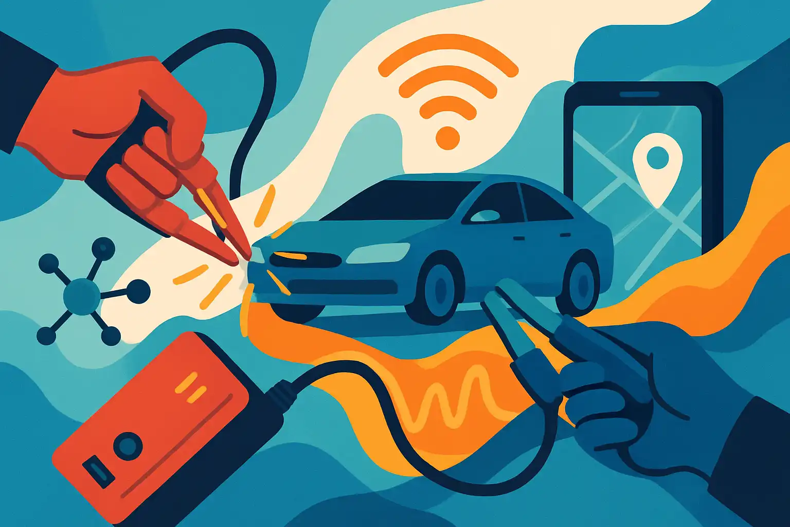 De toekomst van autopech: hoe autonome auto's en connected services de rol van de jumpstarter veranderen