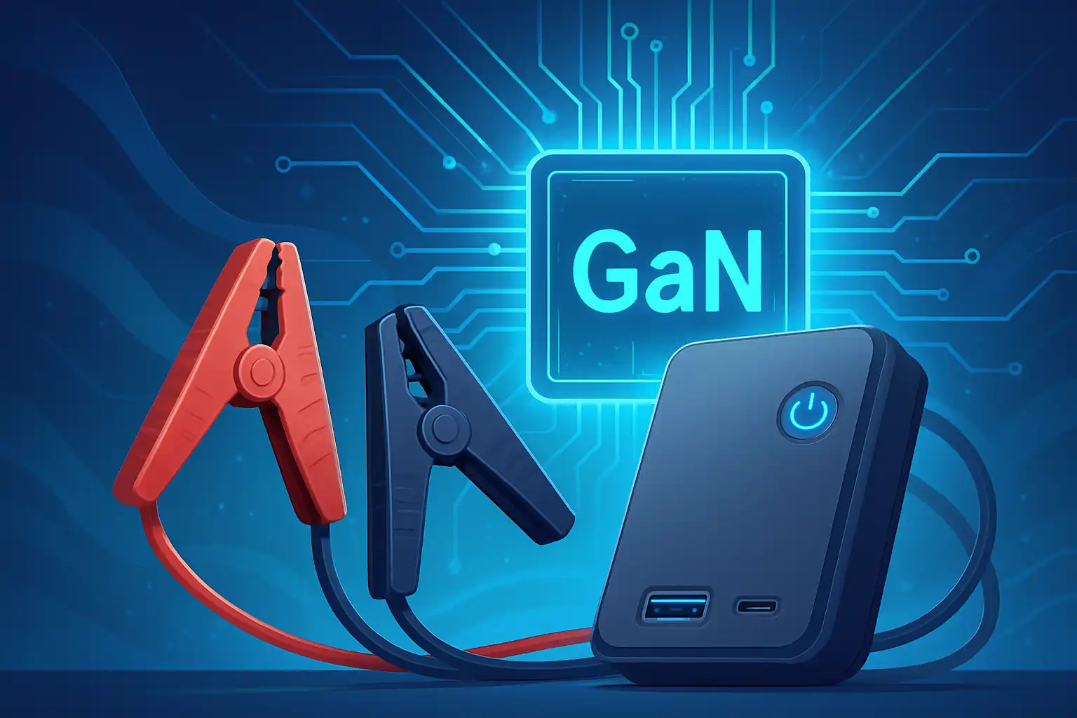 GaN inside: waarom de nieuwste jumpstarters sneller laden en kleiner zijn dan ooit