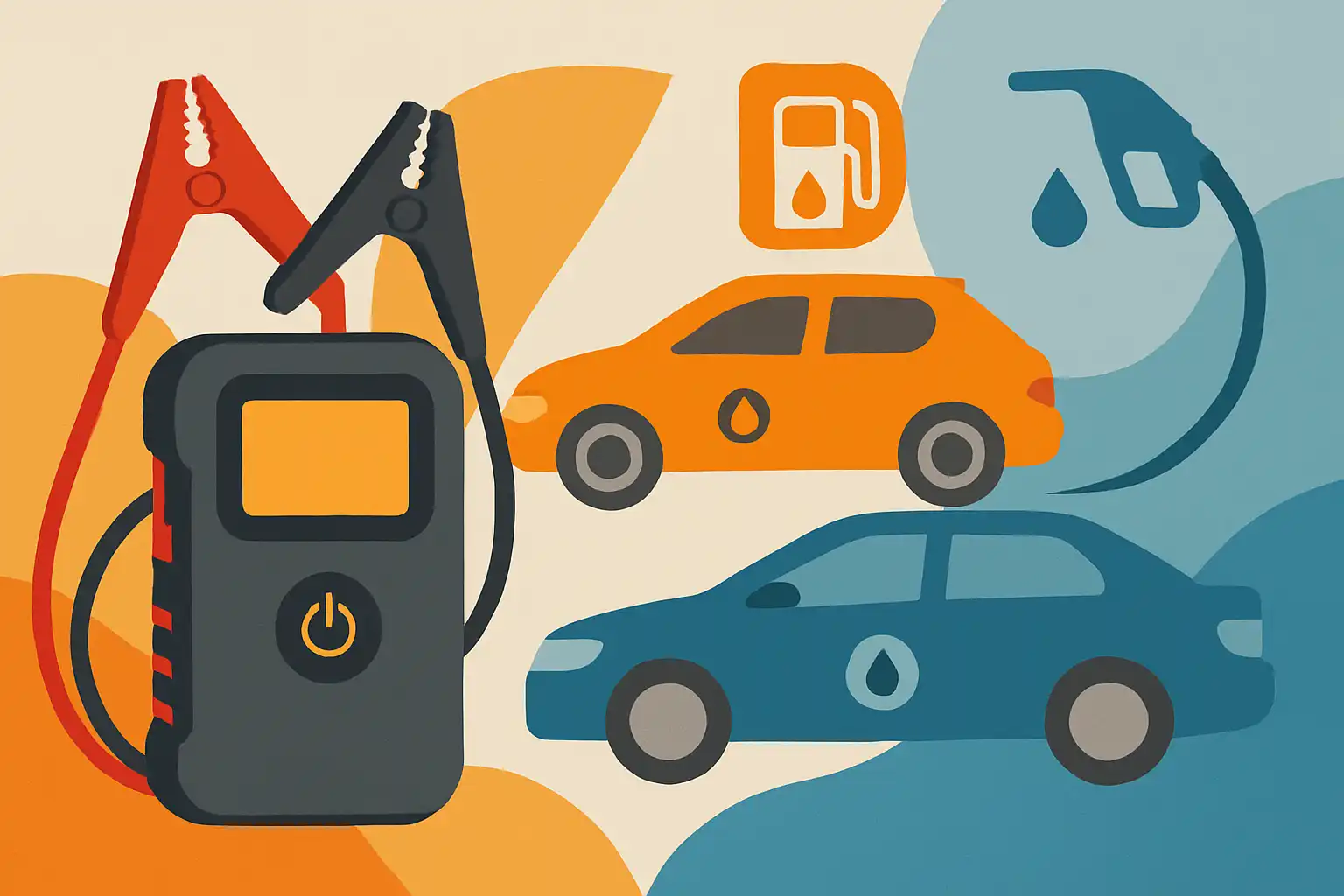 Jumpstarter voor benzine of diesel: waarom de juiste keuze afhangt van je motor