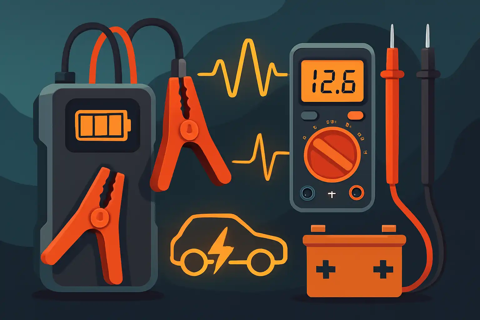 Jumpstarters met ingebouwde diagnose: waarom een multimeter en spanningzoeker je accuproblemen sneller oplossen