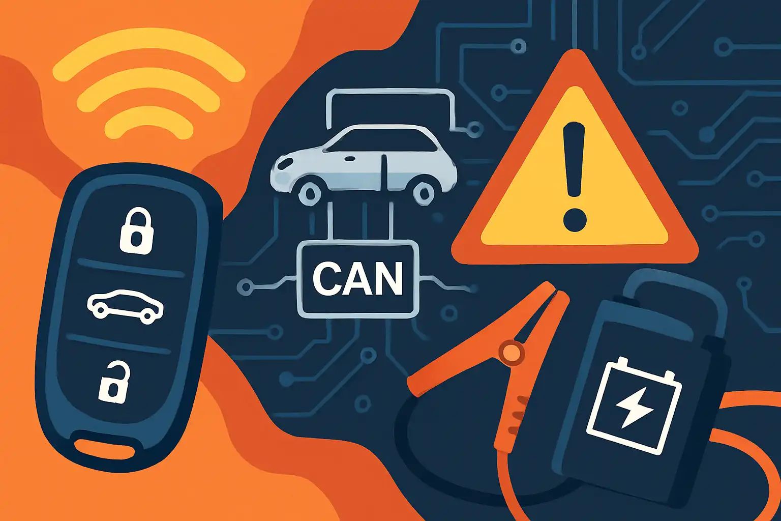 Keyless en can-bus: zo voorkom je elektronische problemen bij moderne auto's met een jumpstarter