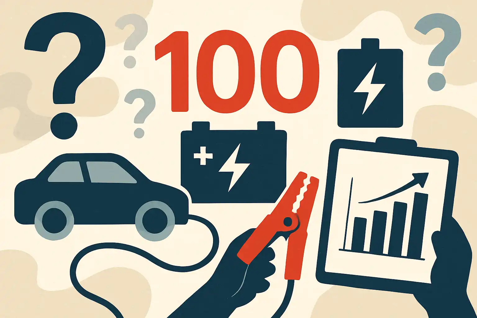 Kunnen 100 starts op één lading echt? mythes, realiteit en hoe je het zelf test
