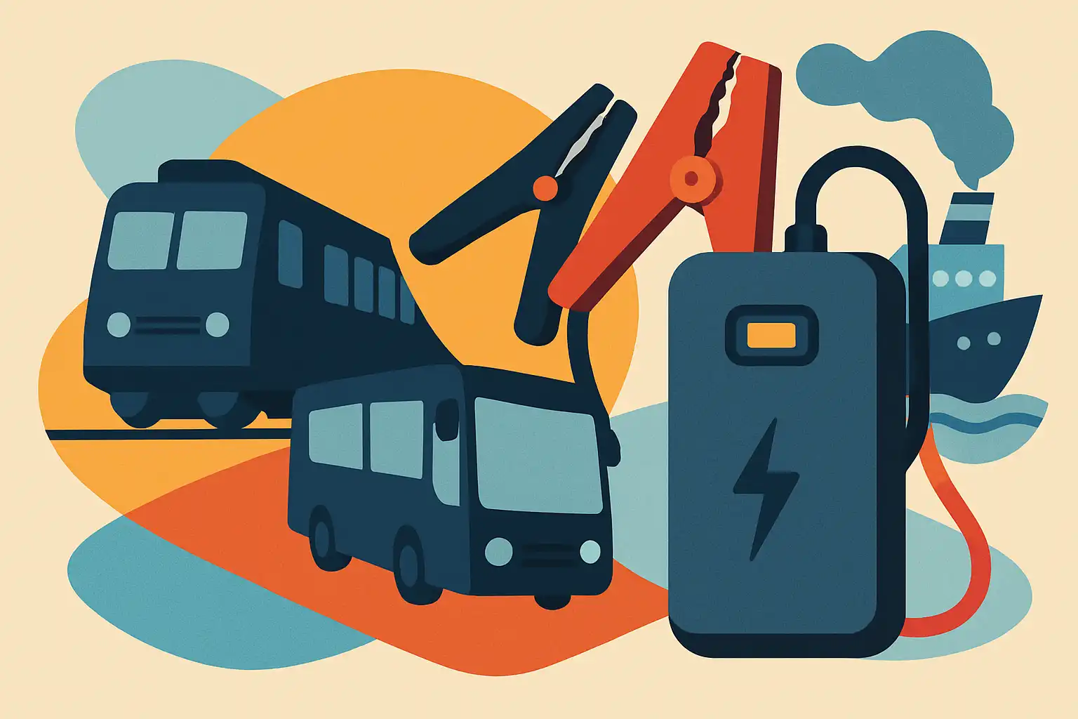 Mag je een jumpstarter meenemen in trein, bus of boot? regels, risico's en slimme tips