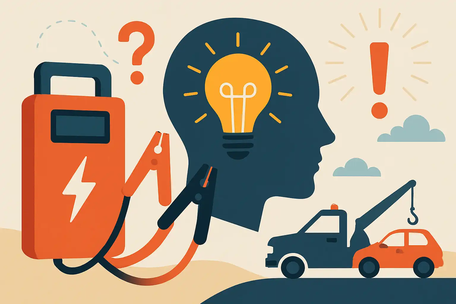Waarom we meteen naar een jumpstarter grijpen bij pech: de psychologie achter noodhulp en wat merken hiervan leren