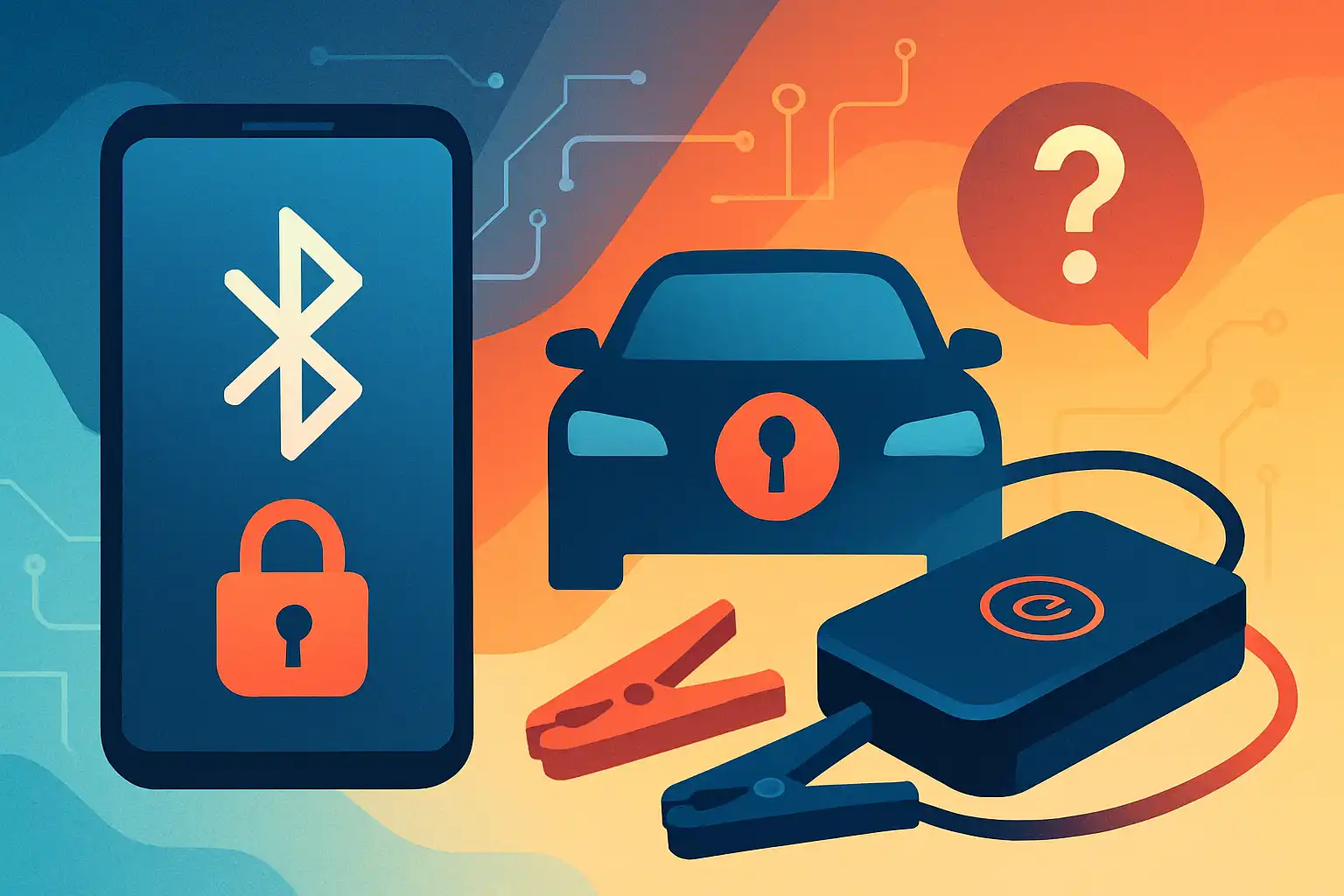 Zijn slimme jumpstarters veilig? hoe kwetsbaar bluetooth en apps echt zijn en wat je kunt doen