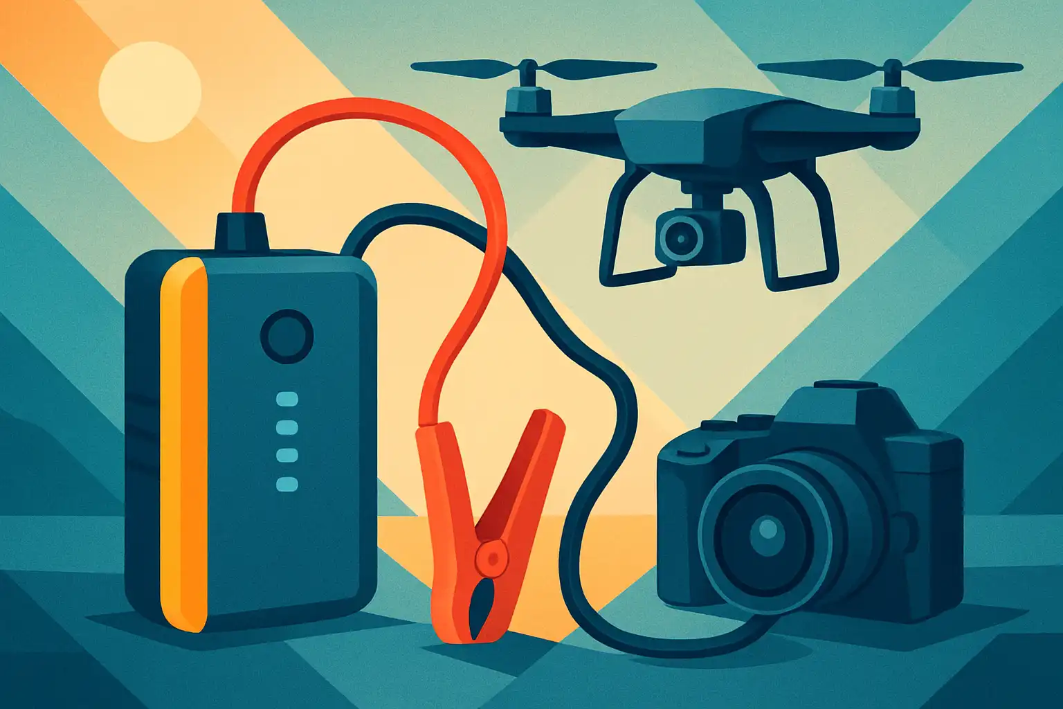 Zo maak je van je jumpstarter de ultieme veldoplader voor drones en camera's