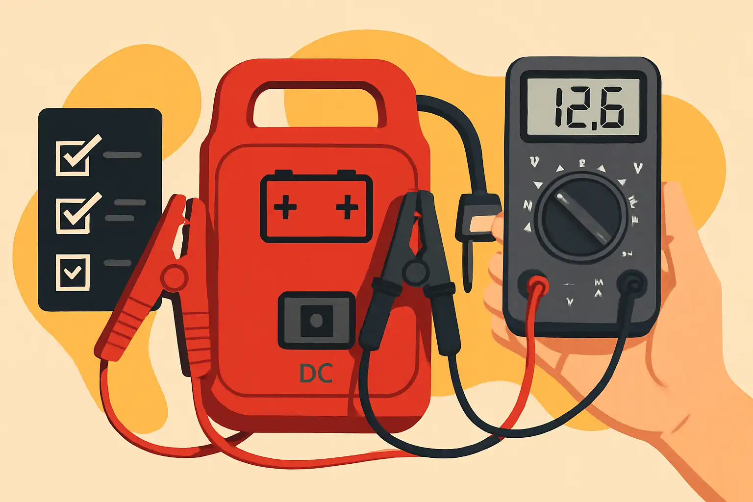 Zo test je thuis of je jumpstarter nog betrouwbaar is: 5 simpele checks