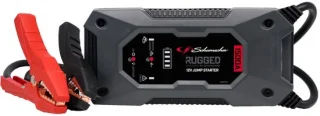 Schumacher Electric SBX 462 Rugged – Smart Jumpstarter 1500A 12V voor auto, SUV – Automatisch starthulp met Geïntegreerde kabel, Powerbank, LED Zaklamp – Tot 35 starts