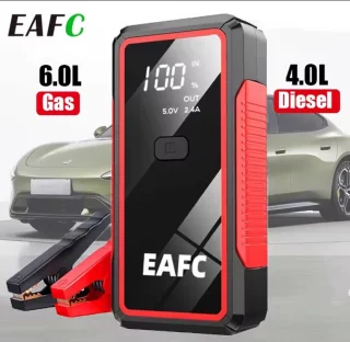 AUTOGEN 3000 A starthulp powerbank, 12 V 24000 mAh batterij-springpakket (8,0 l benzine- en dieselmotor), powerbank met draadloos opladen en USB QC3.0 led-zaklamp, waterdicht IP65 AUTOGEN 3000 A starthulp powerbank, 12 V 24000 mAh batterij-springpakket (8,0 l benzine- en dieselmotor), powerbank met draadloos opladen en USB QC3.0 led-zaklamp, waterdicht IP65