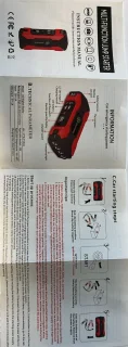 Draagbare Auto Jump Starter 12V – 28000 mAh Noodaccu met LED, Luchtcompressor & Powerbank – 600A Startstroom – Voor Auto & Motor