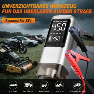 Auto Jump Starter Powerbank 2500A 12000mAh Auto Accu