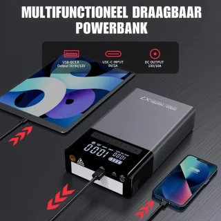 Jumpstarter - Jump Starter - Voor Auto - Emergency Start Power - Draagbare Power Bank - 4250A- Zwart