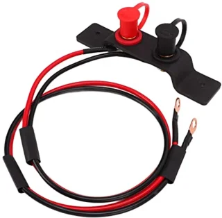Batterij Terminal Verplaatsing KitBatterij Jump PostBatterij Opladen Jump Post, Batterij Terminal Relocation Kit 1.2m Kabel Opladen Jump Post Vervanging Terminals & Ends