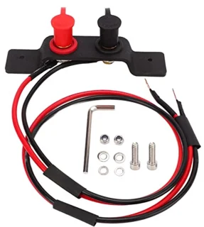 Batterij Terminal Verplaatsing KitBatterij Jump PostBatterij Opladen Jump Post, Batterij Terminal Relocation Kit 1.2m Kabel Opladen Jump Post Vervanging Terminals & Ends