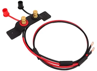 Batterij Terminal Verplaatsing KitBatterij Jump PostBatterij Opladen Jump Post, Batterij Terminal Relocation Kit 1.2m Kabel Opladen Jump Post Vervanging Terminals & Ends