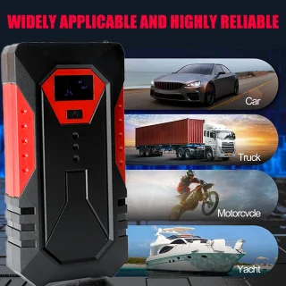 600A Accu Starter 18000mAh Powerbank voor Alle Auto's Noodstart