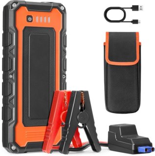 Starthulp 3000 A Peak, Auto-Accu-Powerpack, Draagbare Booster met Luchtcompressor, Startkabels, voor 10 L Benzine-/8 L Dieselmotoren review